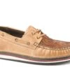 Roper Tooled Womens Tan Leather Filly Loafer Shoes -ROPER Shop 0902109432122
