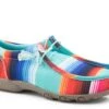 Roper Womens Multi-Color Fabric Chillin Serape Chukka Oxford Shoes -ROPER Shop 0902117912868