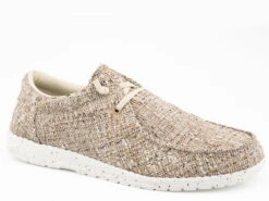 Roper Womens Multi Tan Fabric Hang Loose EVA Loafer Shoes