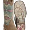 Tin Haul Womens Brown Leather Southwest Dreamer Cowboy Boots 12 Tin Haul Womens Brown Leather Southwest Dreamer Cowboy Boots -ROPER Shop 1402100071462a