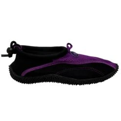 Tecs Womens Purple/Black Athletic Water Sneaker Mesh -ROPER Shop 2017 2 side