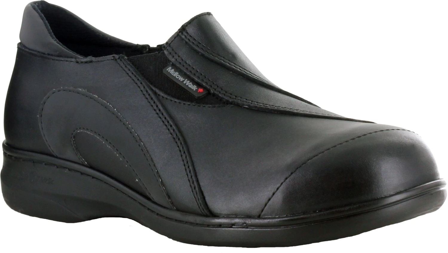 Mellow Walk Daisy Womens Black Leather Slip-On Shoes 1 Mellow Walk Daisy Womens Black Leather Slip-On Shoes