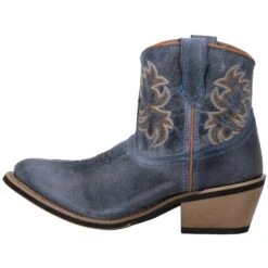 Laredo Womens Sapphyre Ankle Boots Leather Navy -ROPER Shop 51026 3