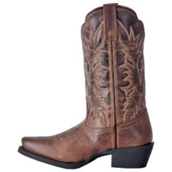 Laredo Womens Malinda Cowboy Boots Leather Tan -ROPER Shop 51134 3