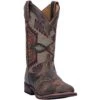 Laredo Womens Scout Cowboy Boots Leather Brown/Multi 3 Laredo Womens Scout Cowboy Boots Leather Brown/Multi -ROPER Shop 5647 1