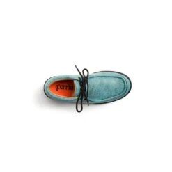 Ferrini Ladies Turquoise Leather Rogue Moccasin Oxfords -ROPER Shop 63722 50 Rogue Turquoise Top