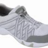 Rocsoc Womens White/Grey Water Shoes Speed Lace Mesh