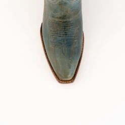 Ferrini Womens Teal Leather Candy V-Toe 13in Cowboy Boots 10 Ferrini Womens Teal Leather Candy V-Toe 13in Cowboy Boots -ROPER Shop 8366143 5