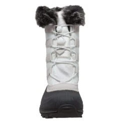 Winter Tecs Womens White Winter Boots Rubber 7 Winter Tecs Womens White Winter Boots Rubber -ROPER Shop 8780 WT front