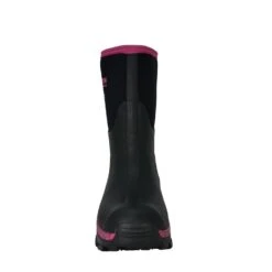 Dryshod Womens Arctic Storm Mid Black/Pink Neoprene Extreme-Cold Snow Boots -ROPER Shop ARS WM PN 005