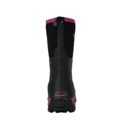 Dryshod Womens Arctic Storm Mid Black/Pink Neoprene Extreme-Cold Snow Boots -ROPER Shop ARS WM PN 006