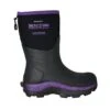 Dryshod Womens Arctic Storm Mid Black/Purple Neoprene Extreme-Cold Snow Boots -ROPER Shop ARS WM PP 000