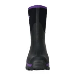 Dryshod Womens Arctic Storm Mid Black/Purple Neoprene Extreme-Cold Snow Boots -ROPER Shop ARS WM PP 005