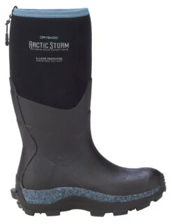 Dryshod Womens Arctic Storm Hi Black/Blue Neoprene Extreme-Cold Snow Boots -ROPER Shop ARS WH BL 002