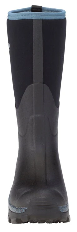 Dryshod Womens Arctic Storm Hi Black/Blue Neoprene Extreme-Cold Snow Boots -ROPER Shop ARS WH BL 006
