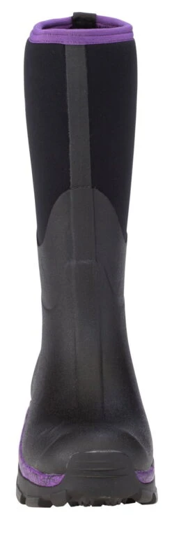 Dryshod Womens Arctic Storm Hi Black/Purple Neoprene Extreme-Cold Snow Boots -ROPER Shop ARS WH PP 006