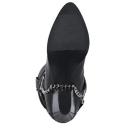 Dingo Womens Olivia Cowboy Boots Leather Black -ROPER Shop DI522 Black 6