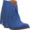 Dingo Womens Tangles Bootie Leather Blue 3 Dingo Womens Tangles Bootie Leather Blue -ROPER Shop DI908 Blue 1