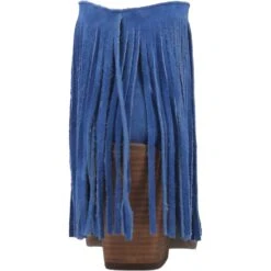 Dingo Womens Tangles Bootie Leather Blue -ROPER Shop DI908 Blue 4