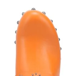 Dingo Womens Deadwood Orange Leather Studs Clogs Shoes -ROPER Shop DI917 Orange 6