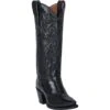 Dan Post Womens Maria Cowboy Boots Leather Black -ROPER Shop DP3200 1