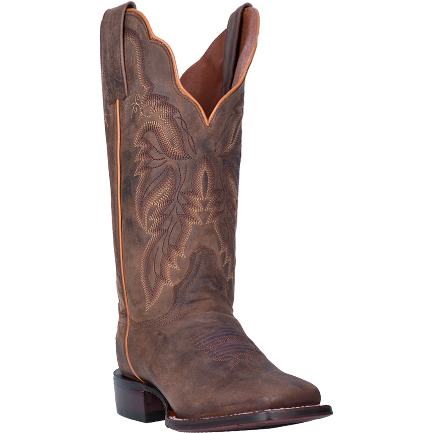 Dan Post Womens Tan Cowboy Boots Leather Square Toe 1 Dan Post Womens Tan Cowboy Boots Leather Square Toe