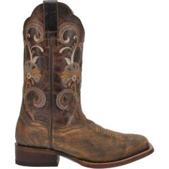 Dan Post Womens Sabina Cowboy Boots Leather Tan -ROPER Shop DP4645 2
