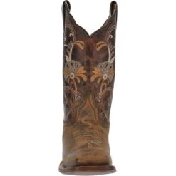 Dan Post Womens Sabina Cowboy Boots Leather Tan -ROPER Shop DP4645 5