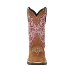 Durango Womens Briar/Rusty Leather Lady Rebel Cowboy Boots -ROPER Shop DRD0349 front