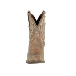 Durango Womens Driftwood Faux Leather Crush Shortie Cowboy Boots -ROPER Shop DRD0372 front