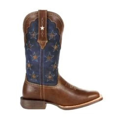 Durango Womens Saddle/Vintage Flag Leather Rebel Pro Cowboy Boots 13 Durango Womens Saddle/Vintage Flag Leather Rebel Pro Cowboy Boots -ROPER Shop DRD0393 profile