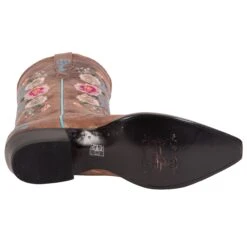 Macie Bean By Anderson Bean Womens Honey Leather Cowboy Boots Floral Multi 8.5 B -ROPER Shop FURMO AB M8012 7 309067a4 65df 438f bd58 0f40a9372c72