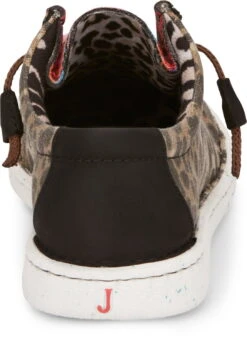 Justin Sneakers Womens Serape/Leopard Hazer Canvas Slip-On Shoes -ROPER Shop JST 006 JL173