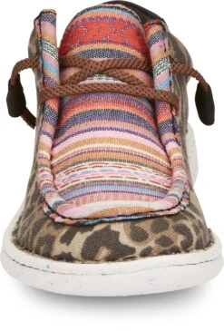 Justin Sneakers Womens Serape/Leopard Hazer Canvas Slip-On Shoes -ROPER Shop JST 008 JL173