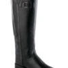 Old West Black Womens Leather 14in Fashion Boots -ROPER Shop LB1602