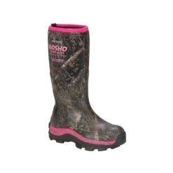 Dryshod Womens Ultra Hunt Cold-Conditions Camo/Pink Extreme Hunting Boots -ROPER Shop MBM WH PN 004