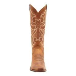 Crush By Durango Womens Cognac Leather Jealousy Stitch Cowboy Boots 10 Crush By Durango Womens Cognac Leather Jealousy Stitch Cowboy Boots -ROPER Shop RD3514 front square