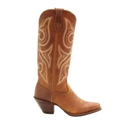 Crush By Durango Womens Cognac Leather Jealousy Stitch Cowboy Boots 13 Crush By Durango Womens Cognac Leather Jealousy Stitch Cowboy Boots -ROPER Shop RD3514 profile square