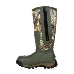 Rocky Boots Rocky Womens Realtree Edge Rubber Sport Pro 1200G Outdoor Hunting Boots -ROPER Shop RKS0479 instep profile