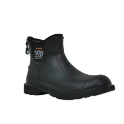 Dryshod Womens Sod Buster Ankle Black Rubber Work Boots -ROPER Shop SDB WA BK 004